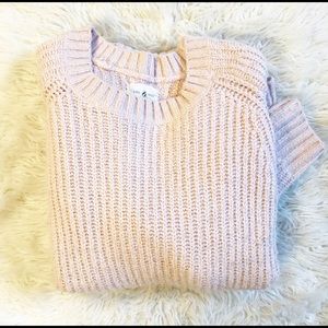 Chunky Pink Sweater